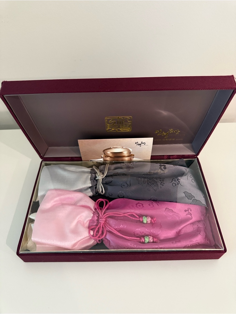 Premium Korean Bronze Spoon & Chopstick Set – Handmade Gift Boxed (2 Sets) 🇰🇷✨